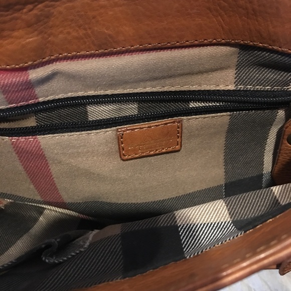 Burberry satchel leather bag - Picture 4 of 4